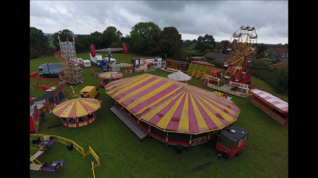 Huthwaite Fair Aerial Video. 7-9th October 2016