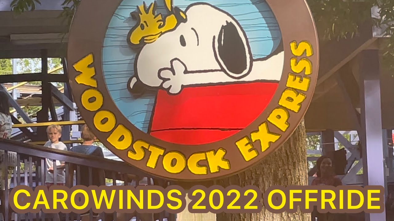 Woodstock Express Carowinds 2022 Offride (No Copyright)