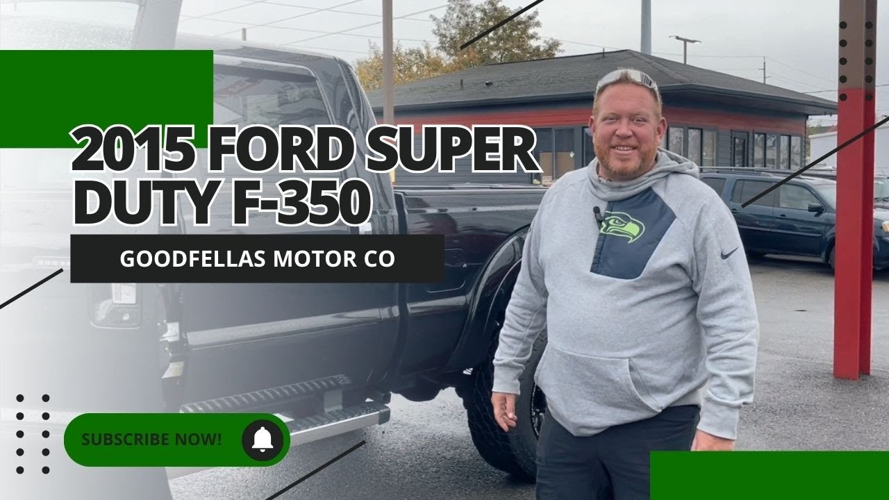 2015 Ford Super Duty F-350 SRW Lariat Crew Cab 4WD