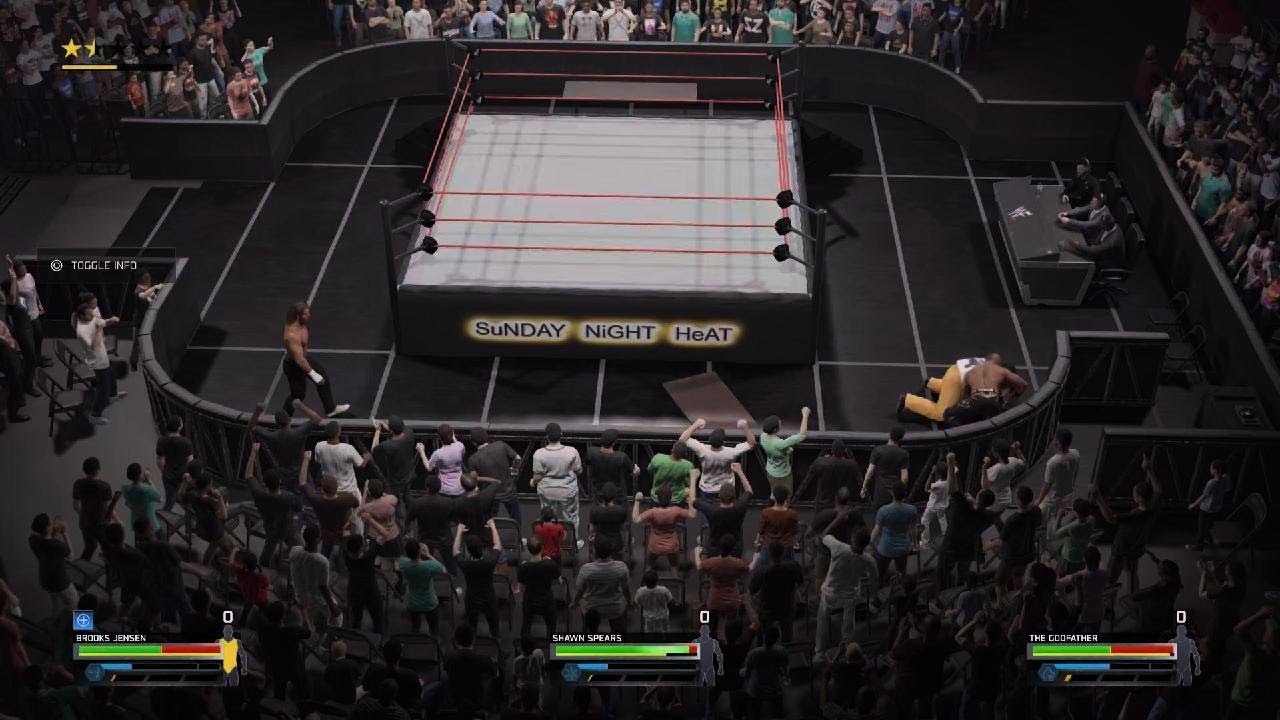 WWE 2K25_WWF Heat: (Tables) Shawn Spears v