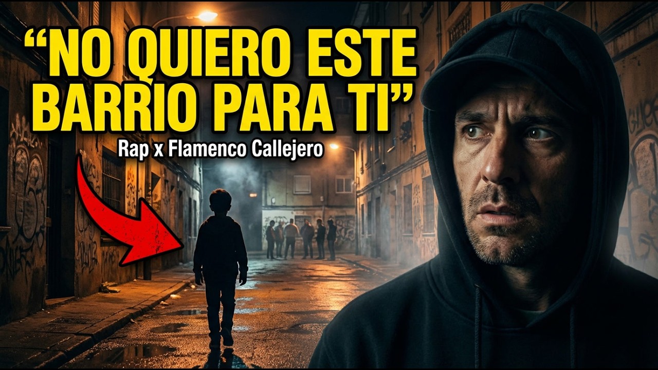 NO QUIERO ESTE BARRIO PARA TI | Rap Flamenco Callejero Crudo sobre la Vida en el Barrio