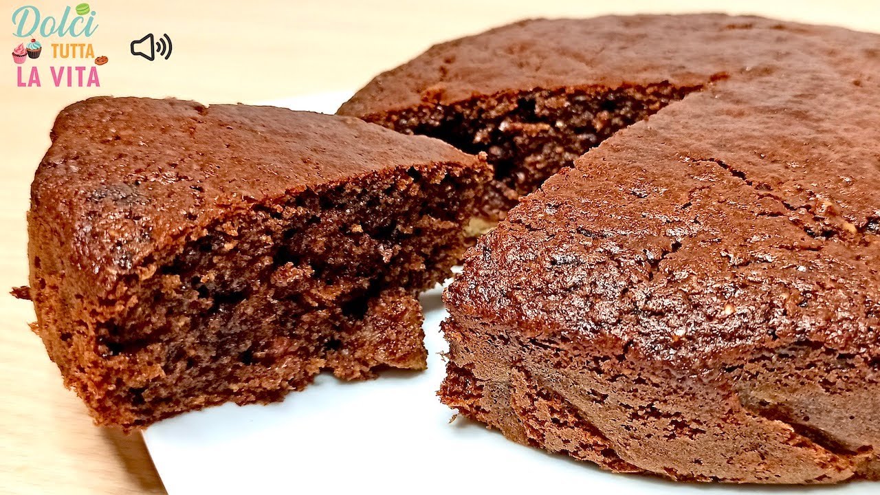 RICETTA TORTA DEL RELAX - DOLCE CIOCCOLATO NOCI SENZA BURRO - SUONI CIBO - ASMR COOKING SOUNDS
