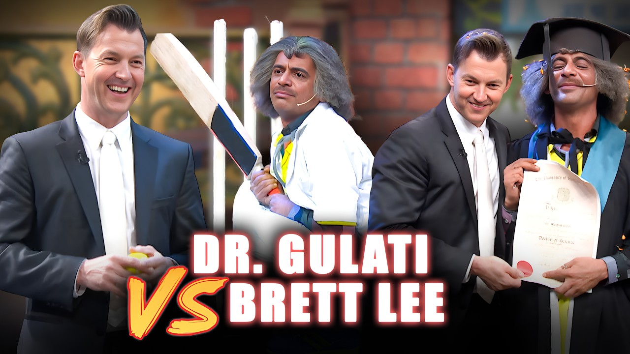 Dr.Gulati Aur Brett Lee Ke Bich Hua Match 😂🏏 | Best Of Kapil Sharma Show | Comedy