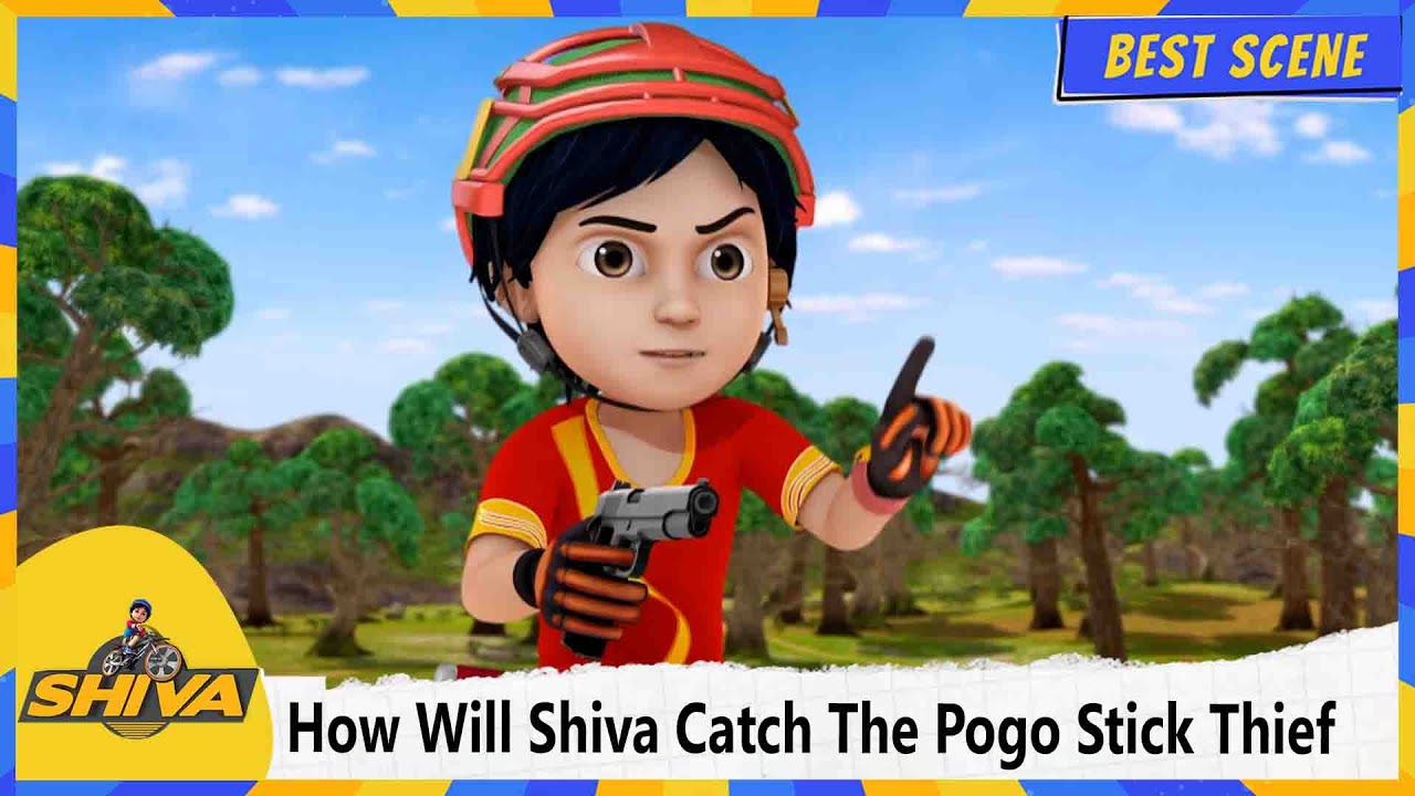 Shiva | How Will Shiva Catch The Pogo Stick Thief | Best Episode