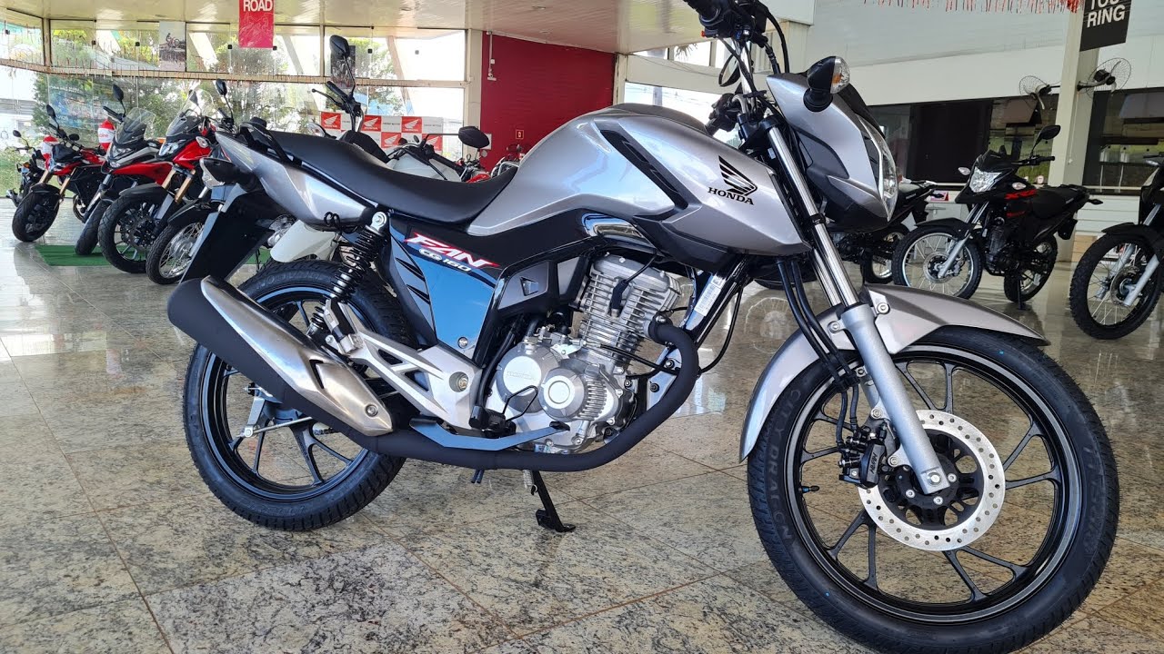 NOVA CG 160 FAN 2023 | Prata Met&aacute;lico