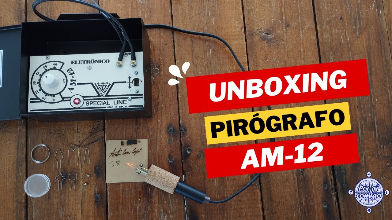 Unboxing Pirógrafo Palante AM-12 / #palante