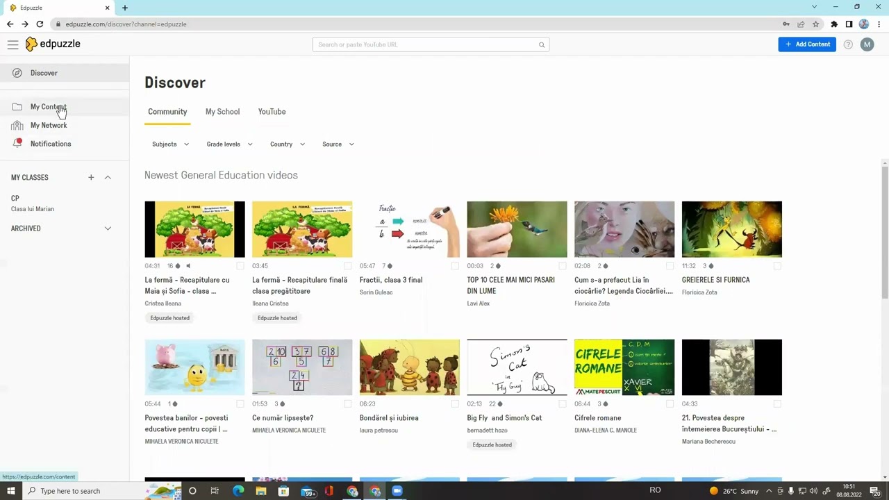 „Edpuzzle” pentru toți. Platformă și cont