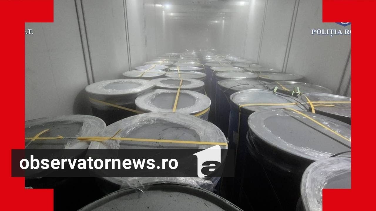 Cocaină în butoaie cu fructe congelate. Cum plăteau traficanţii din Ecuador tranzitul drogurilor