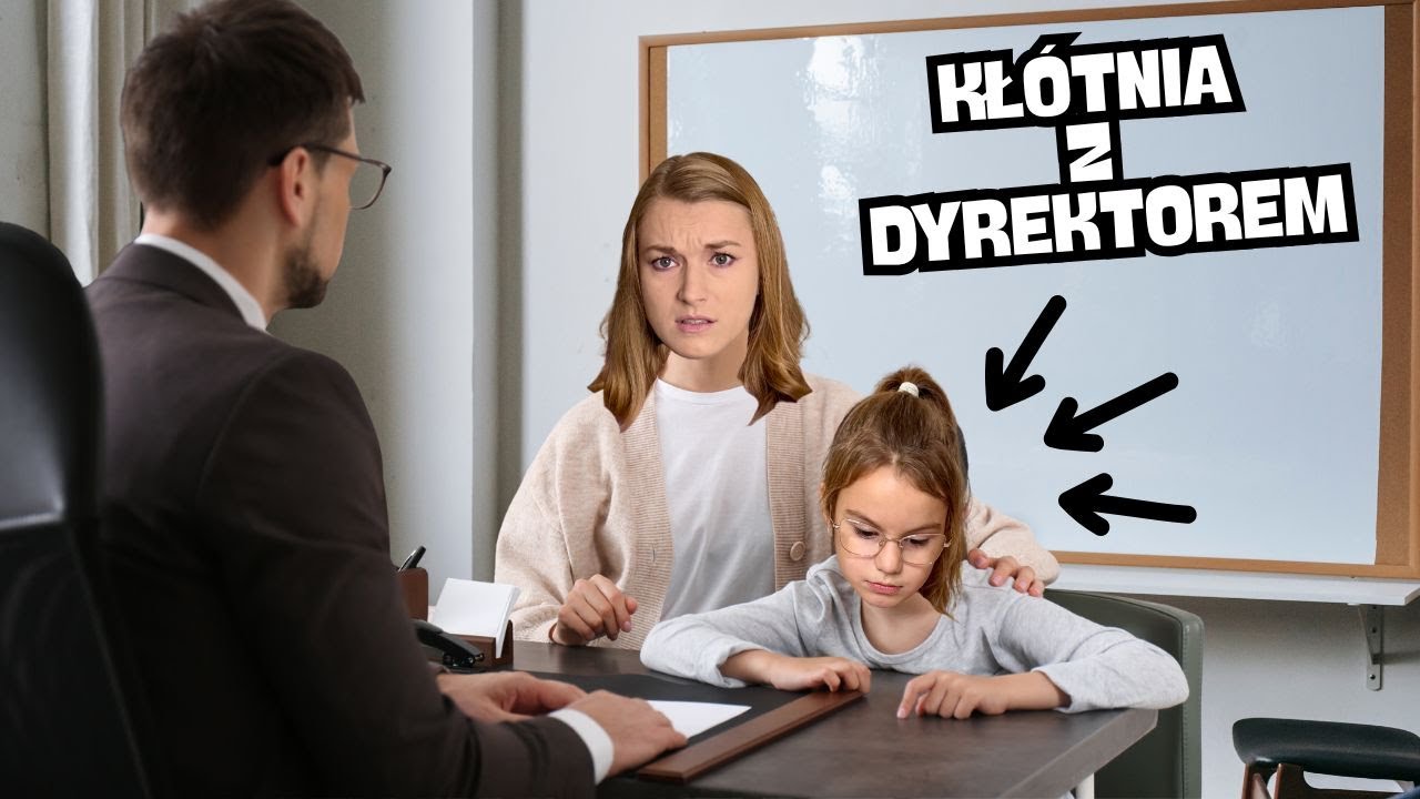 Oliwia pokł&oacute;ciła się z dyrektorem szkoły😱