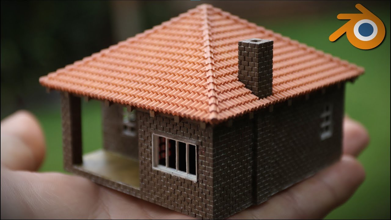 How I use Blender for Model Railroading