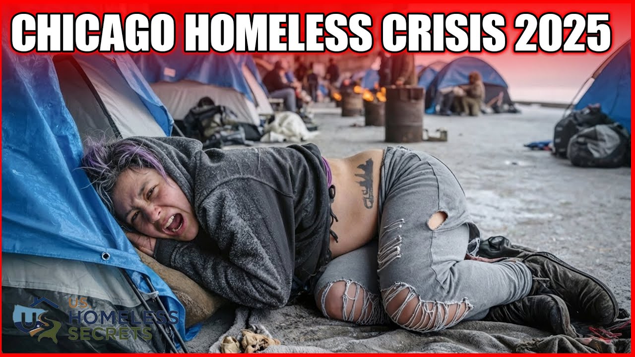 Chicago's Homeless Crisis 2026: The Mobile Encampment Secret and Street Sweeps! | Documentary