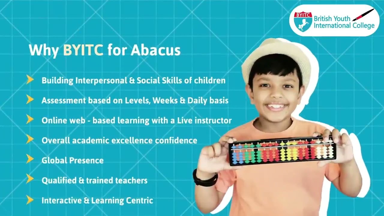 Introduce your child to Abacus with Britain's No. 1 Abacus provider, BYITC | Abacus Maths Near Me