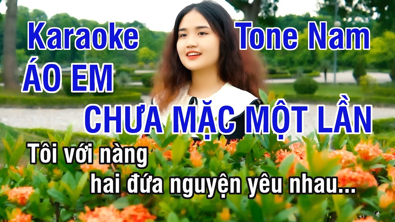 Áo Em Chưa Mặc Một Lần Karaoke (Có Thơ) ❖ Nhạc Sống Tone Nam (Rê Thăng Thứ) ► Karaoke Lê Thiết