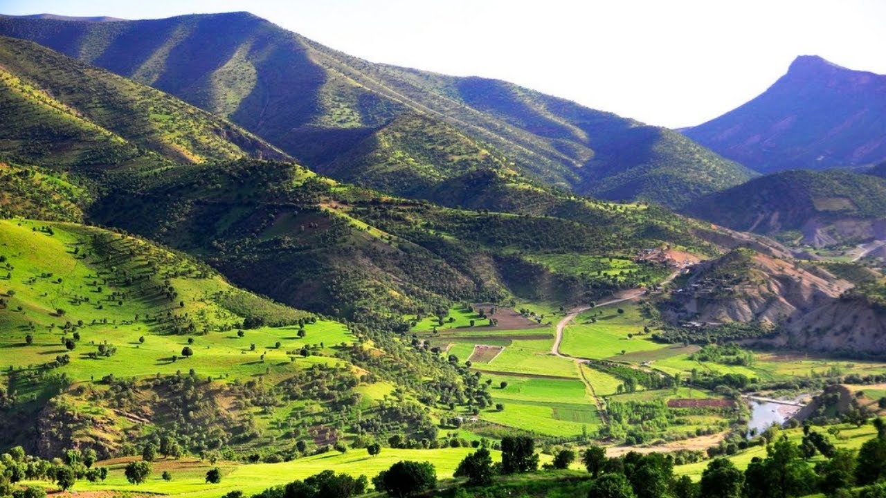 جمال طبيعه كوردستان وموسيقى جميله ورائعه