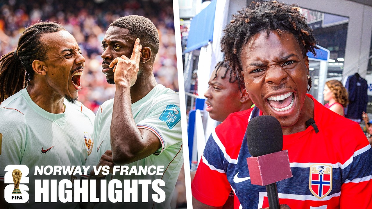 iShowSpeed Dembele vs Norway Highlights | 2026 FIFA World Cup&trade;