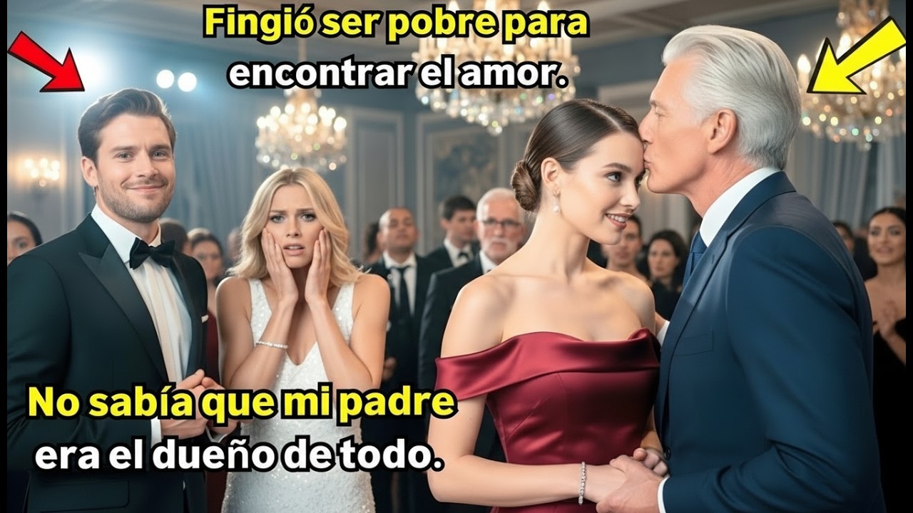 Mi novio me deshonra en la gala. No sabía que mi padre era el dueño de todo.