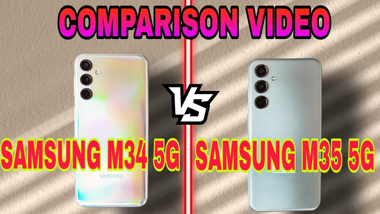 Samsung M34 5g VS M35 5g | Speed test |  comparison video | 