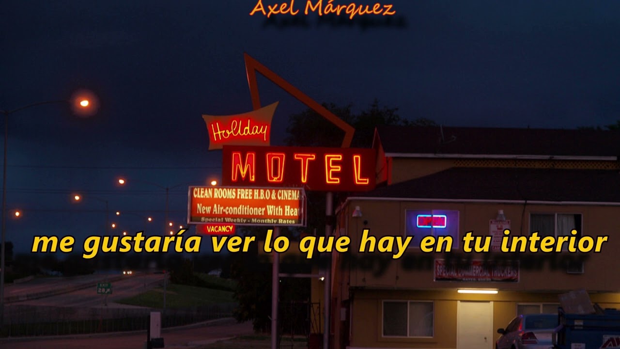 ATARDECER (SIN TI) - VIDEO LETRA/ AXEL MÁRQUEZ