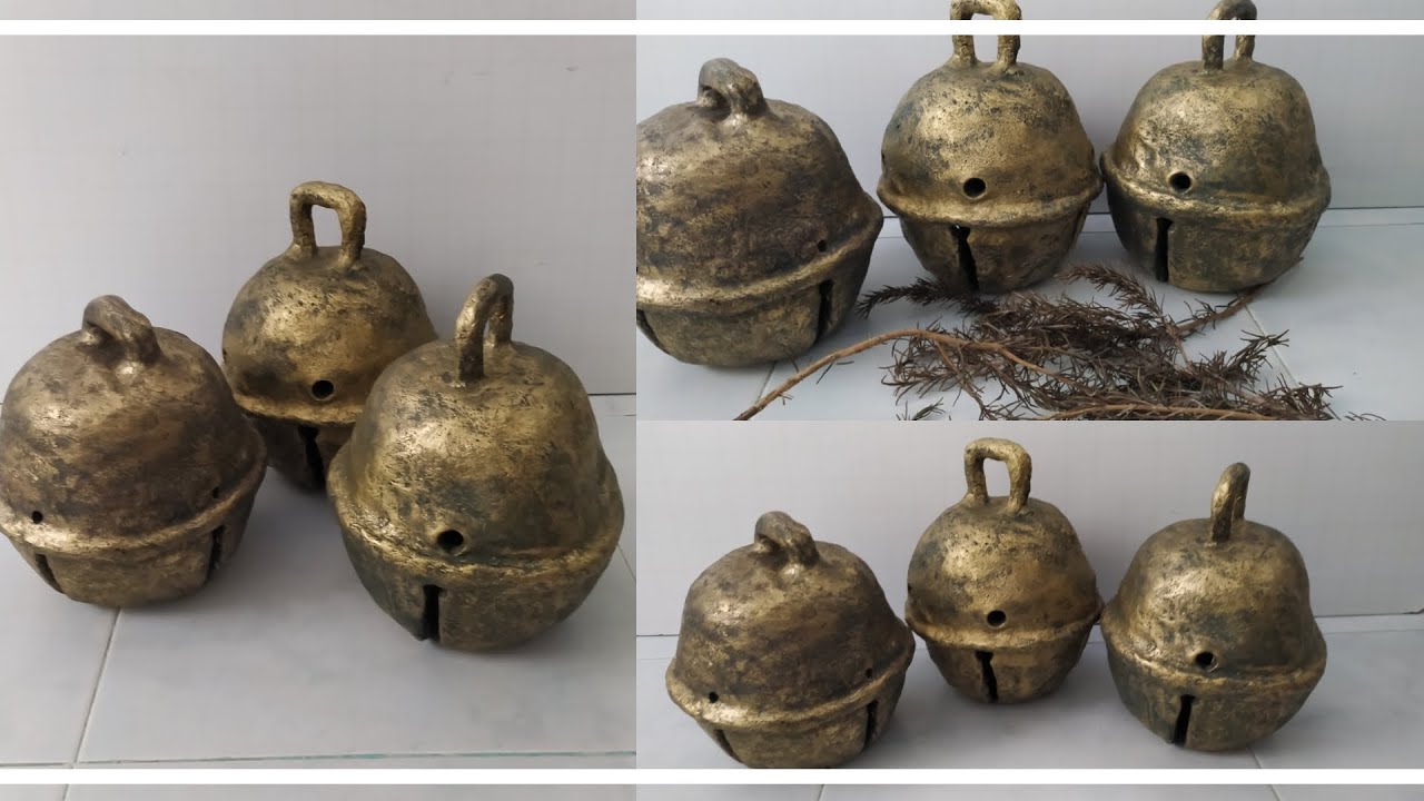 IDEAS DE DECORACION RÚSTICAS PARA NAVIDAD | COMO HACER CASCABELES | La Casa De La Decoración