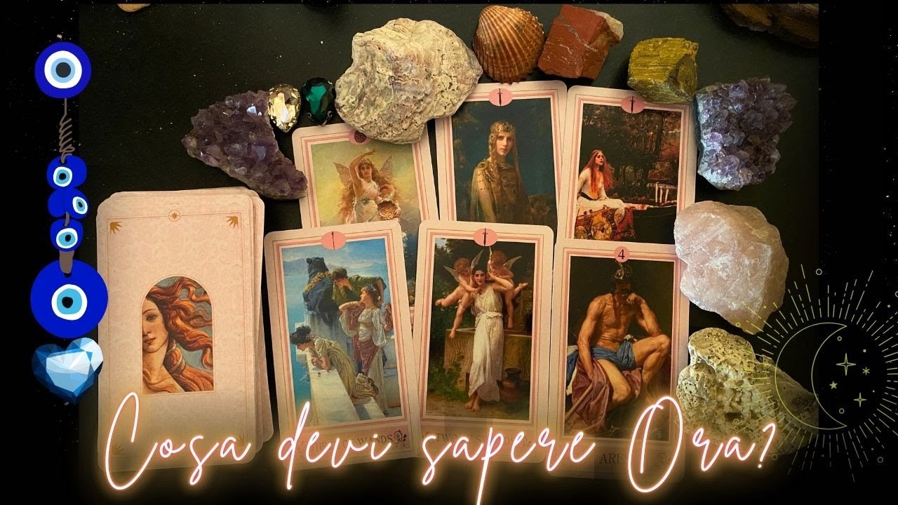 🍀 COSA DEVI SAPERE ORA? Su una persona / su una situazione  #messaggioperte