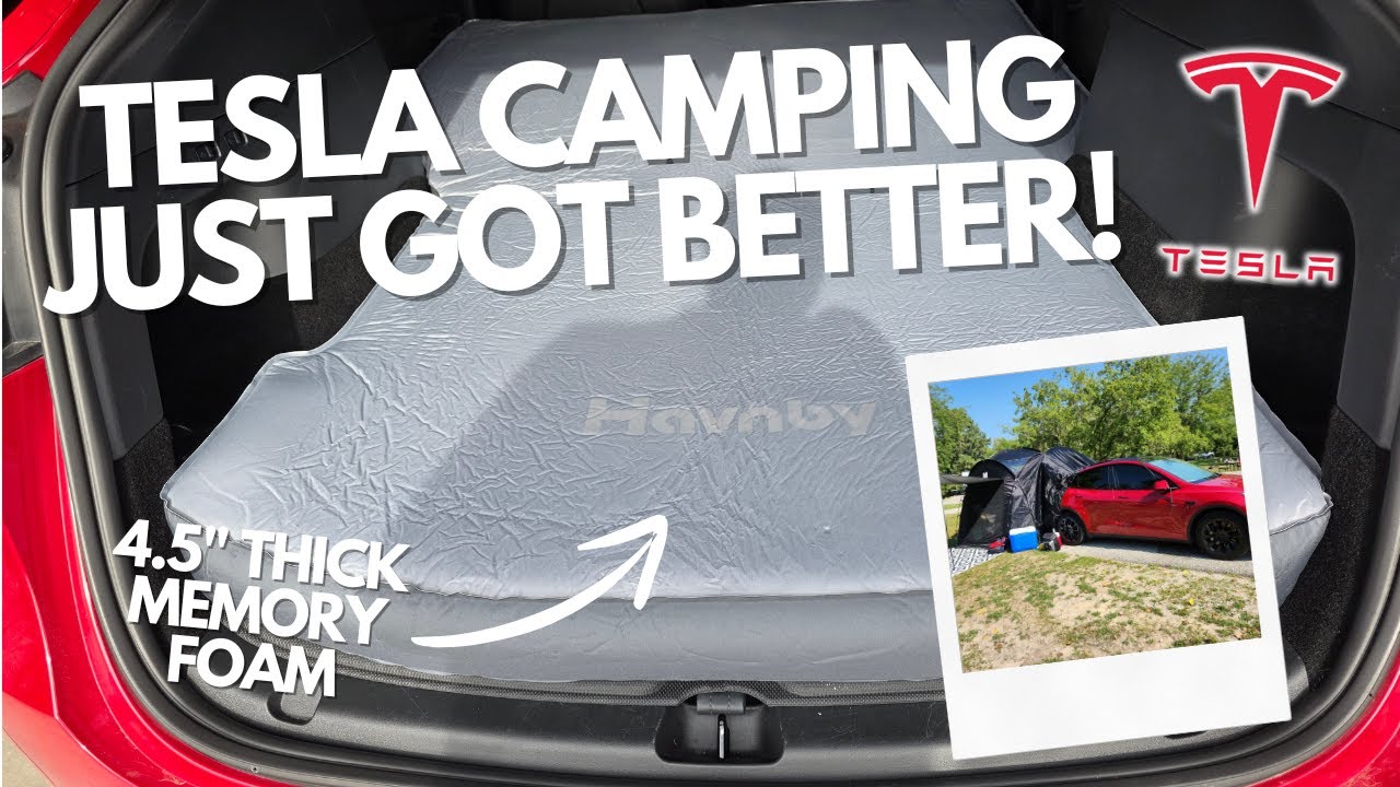 The BEST Tesla Camping Mattress - Havnby Model Y Mattress Pro