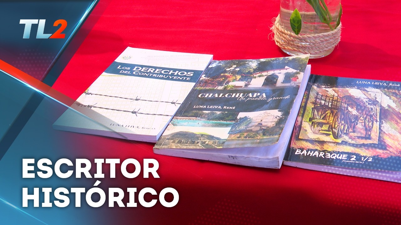 #contandohistorias Escritor de histórico de Chalchuapa | Teledos | El Salvador