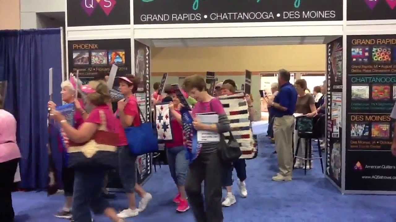 Des Moines, IA Quilt Show Opening