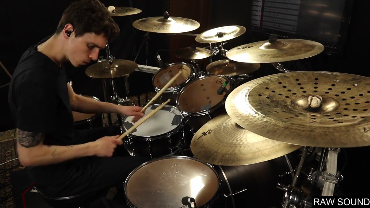 Krzysztof Klingbein -  Belphegor drummer Polmuz Drums Model 1 Maple Made in Poland