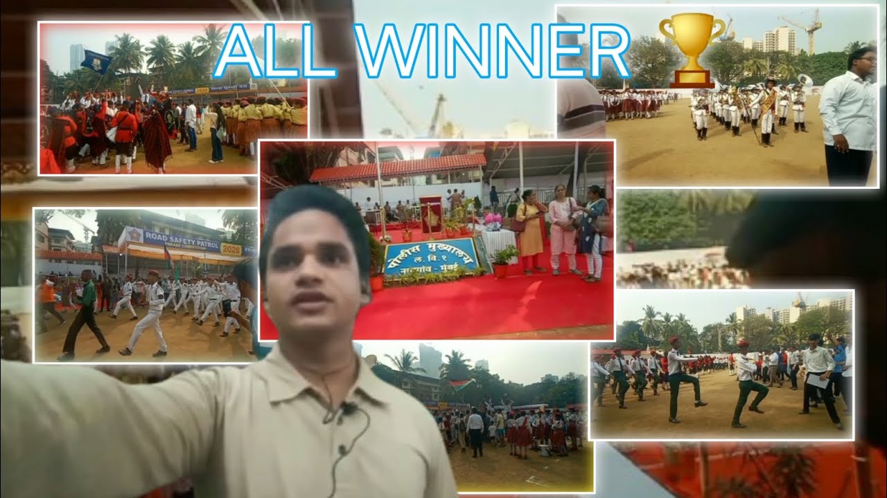 All RSP Winner Police Pared In Mumbai Proud Moment In Life 😍 Celebration Crazy 