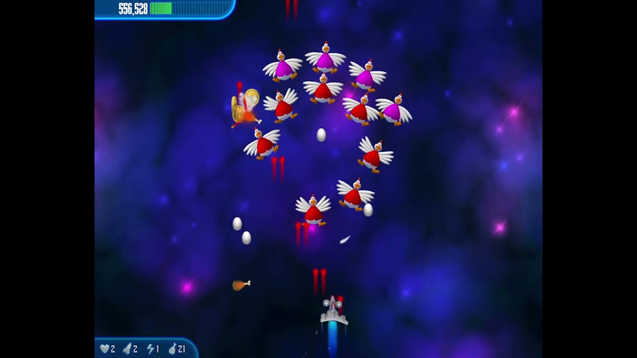 Chicken Invaders 3: Revenge Of The Yolk (2006) ➤ Куры захватчики 3: Месть желтка ● Windows 10