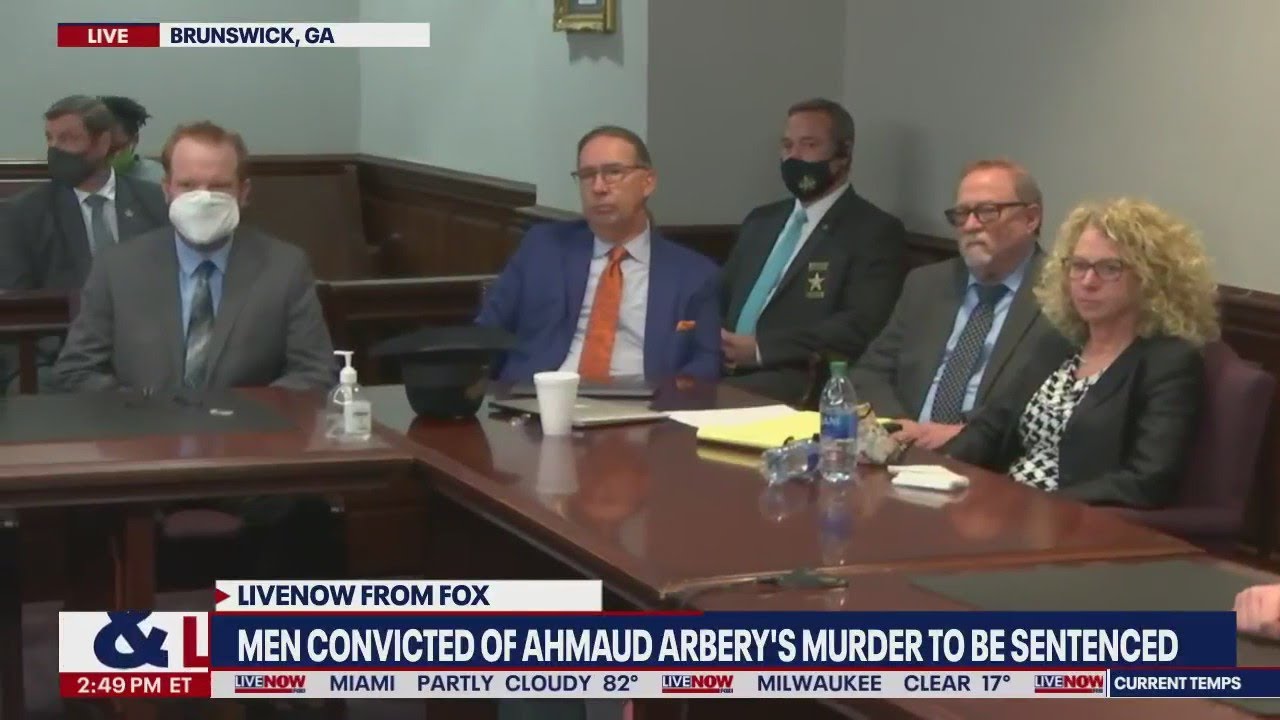 Judge tears into Ahmaud Arbery killers, gives them life in prison | LiveNOW from FOX