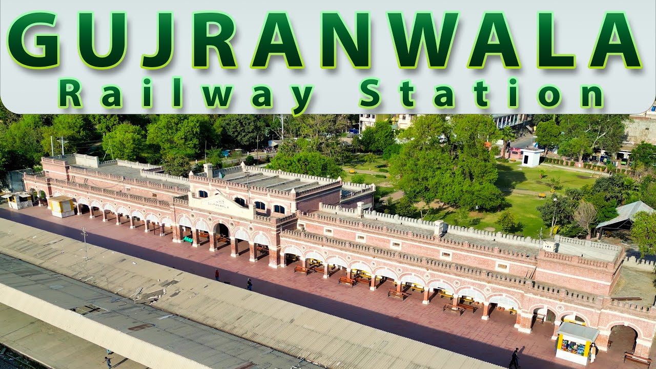 Gujranwala Railway Station 4k Drone views