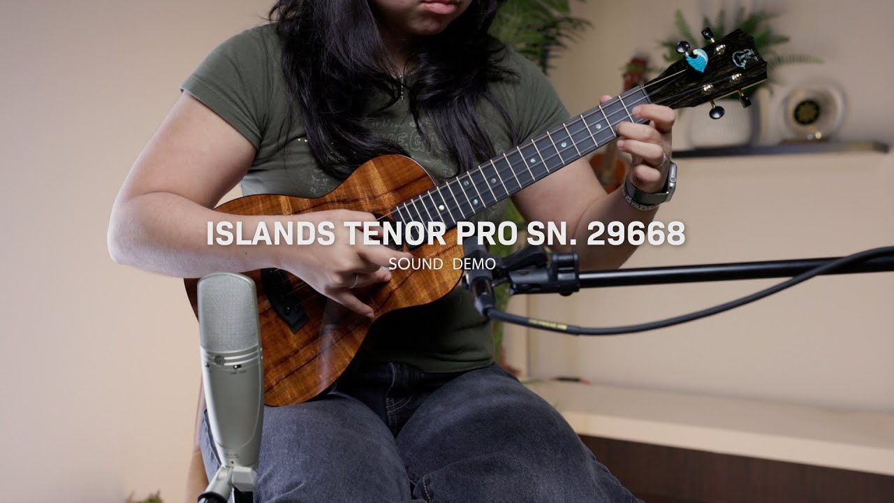 Islands Tenor Pro SN. 29668 | Kanileʻa ʻUkulele & Guitar Sound Demo