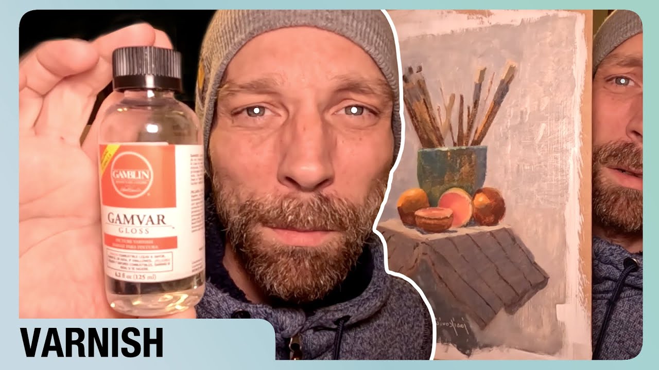 What is wrong with this varnish? - Gamvar Gamblin