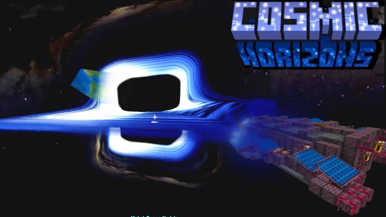 Entering a BLACK HOLE in Minecraft - Cosmic Horizons