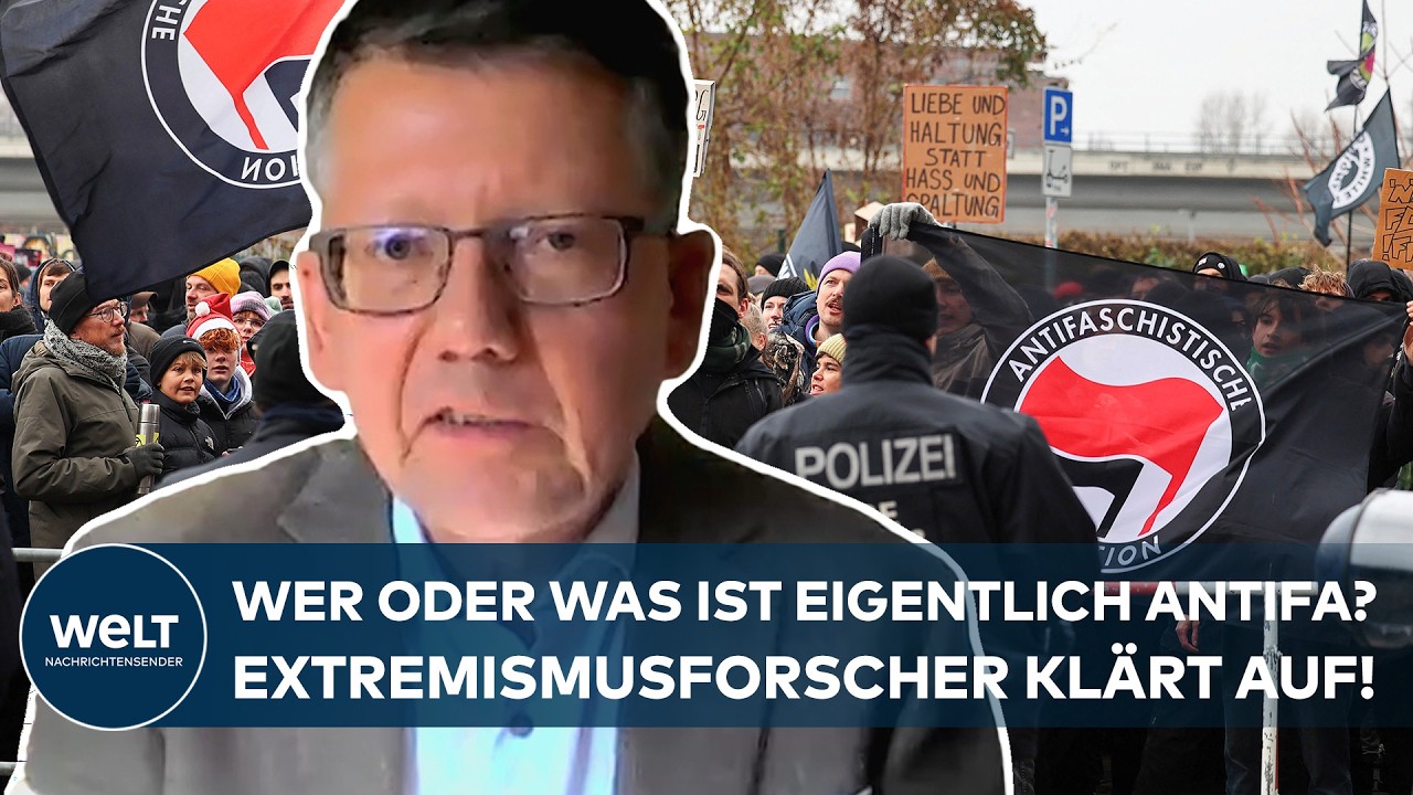 TERRORORGANISATION? Wer oder was ist eigentlich Antifa? Extremismusforscher kl&auml;rt auf!