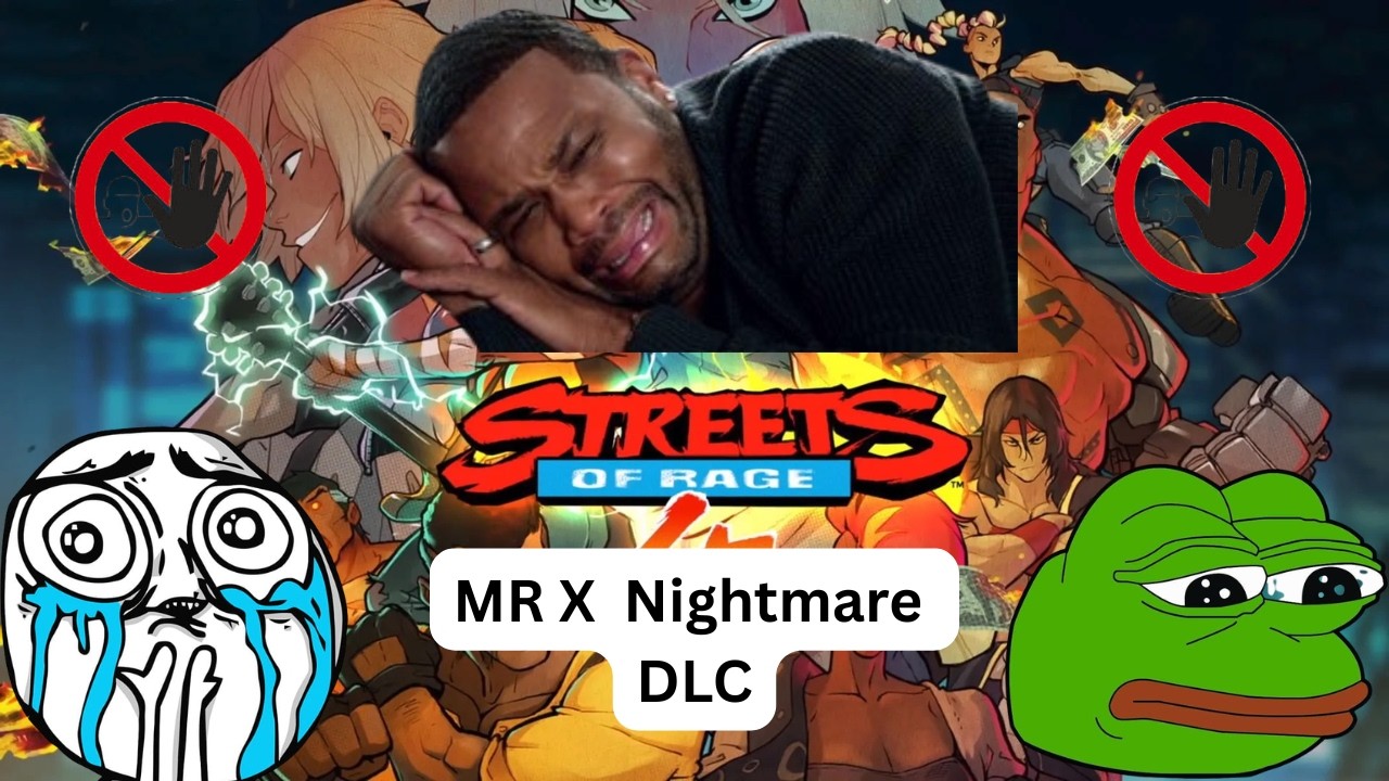 Streets Of Rage 4 (Mr X DLC) YUK..!! - 