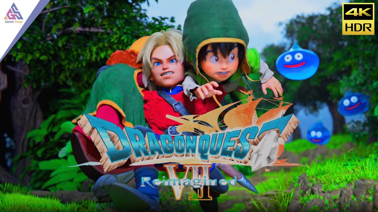 Dragon Quest VII Reimagined DEMO 4K || دراغون كويست 7 عالم المغامرات 😍