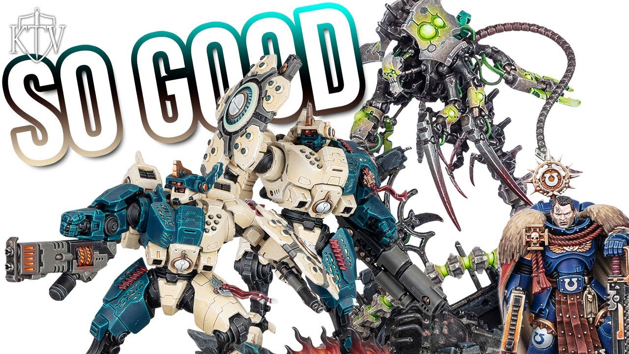 INCREDIBLE Warhammer 40,000 reveals!! And some Space Marines, obviously