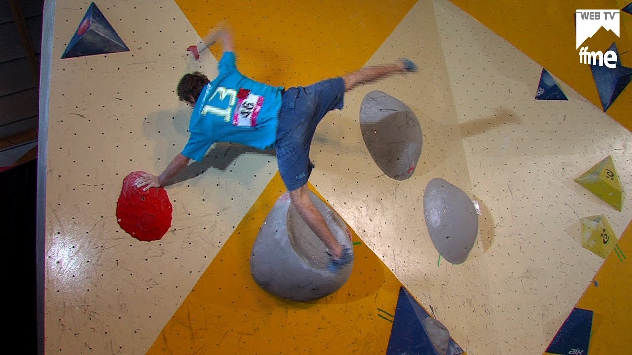 Escalade - Championnats de France Bloc Séniors 2013 - FFME