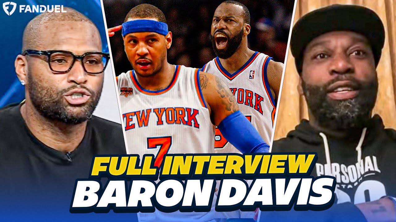 Baron Davis HILARIOUS Interview On Demanding Trades, Trash Talkers & Knicks BIGGEST Problem!