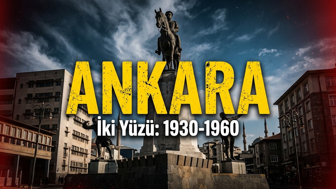 Geçmiş Görüntülerle Başkent Ankara'nın İki Yüzü! | 1930-1960 #eskiankara
