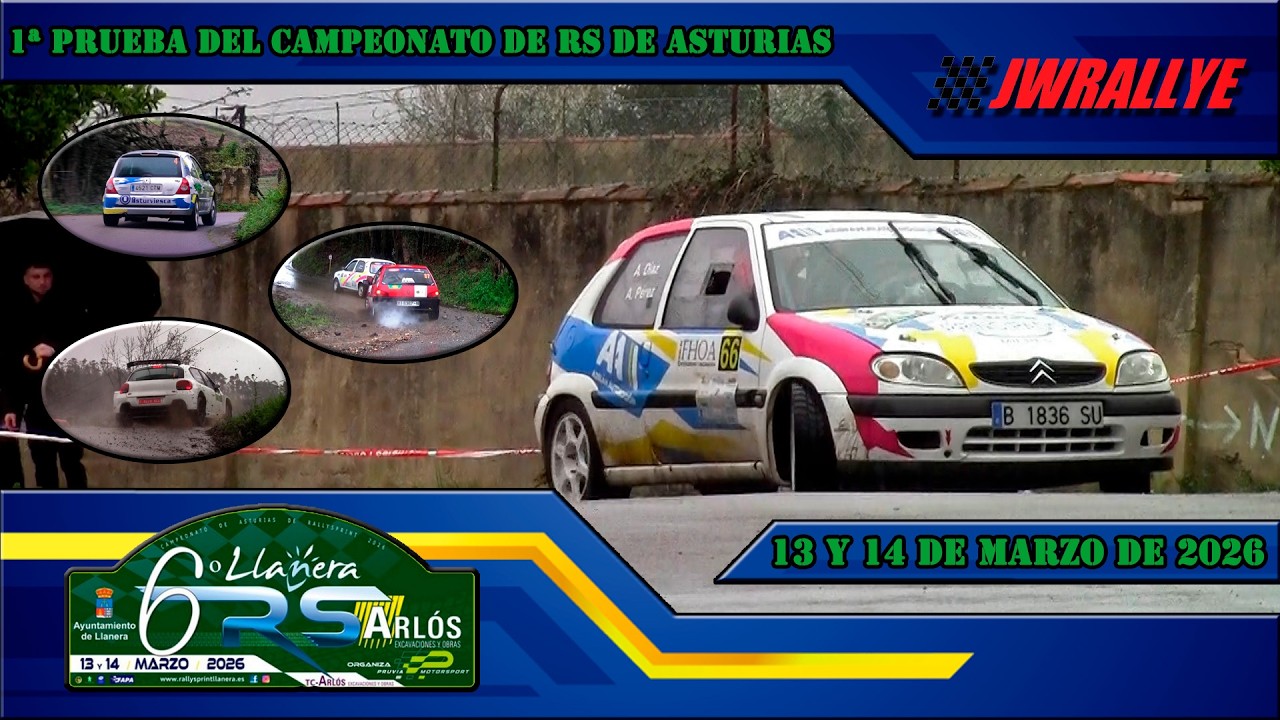6º RALLYSPRINT DE LLANERA 2026   JWRALLYE