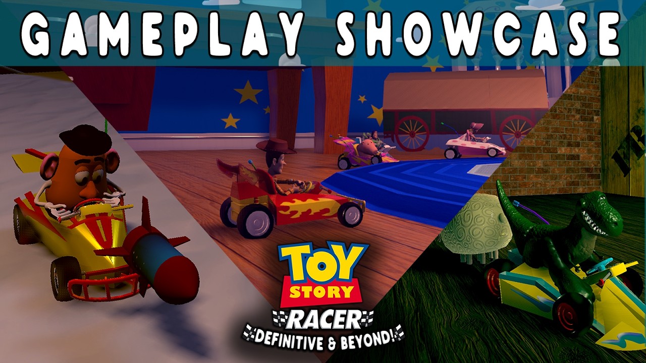 Toy Story Racer: Definitive & Beyond | Gameplay Showcase | Toy Story Racer Remake