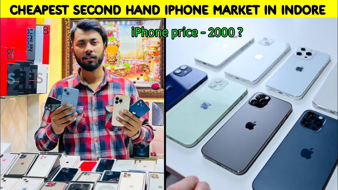 Cheapest Second hand iPhone Market In Indore | Dollar Market | Novelty Market | Uwais Ansari vlogs