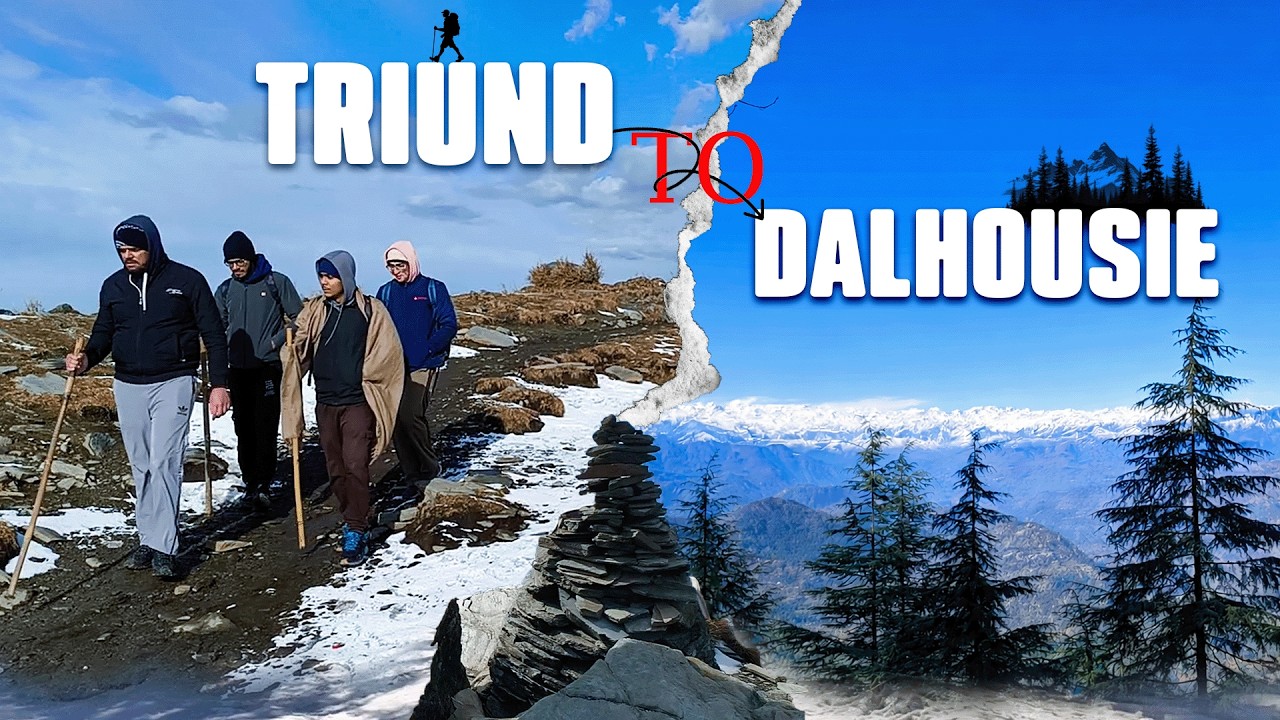 Triund To Dalhousie | Day 3 | Rahuul Yadav Vlogs #trending #triund #triundtop #trekking  #viral