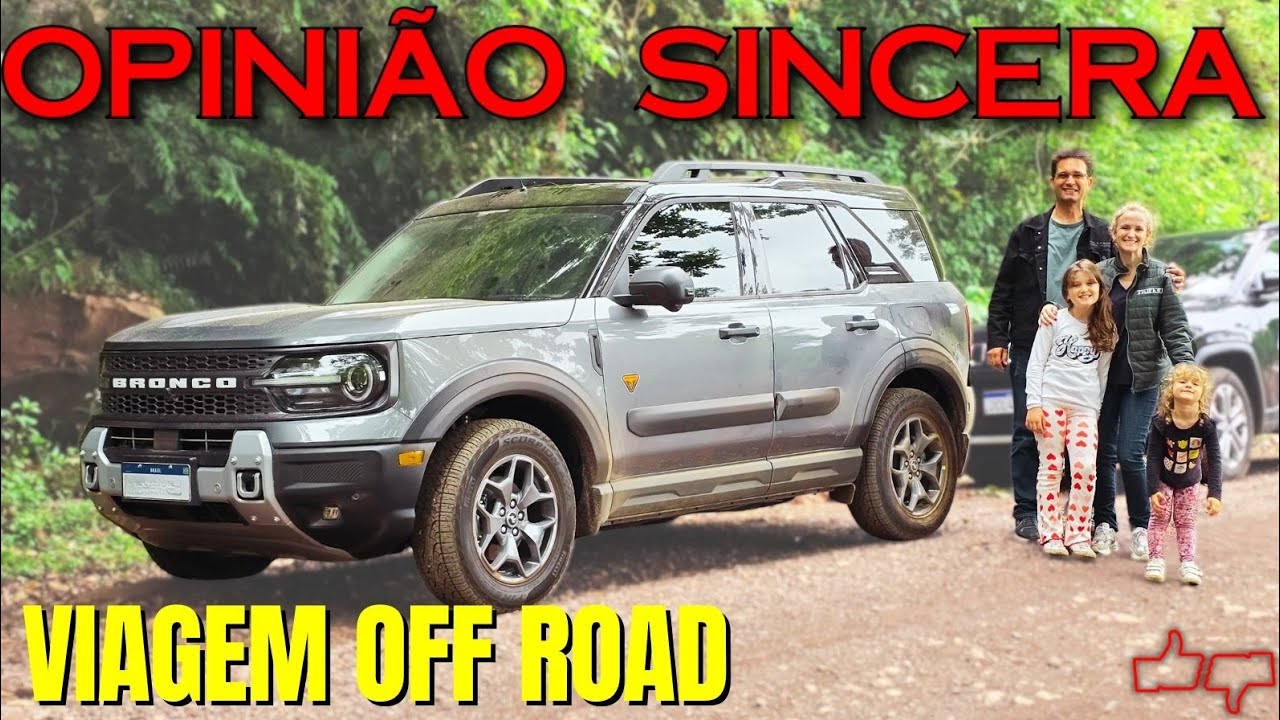 Primeira VIAGEM OFF ROAD com Ford Bronco da Gabi: Aguentou? É confortável? Quanto fez por litro?