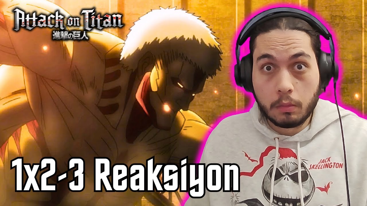 İlk Kez Zırhlı Titan Ortaya Çıktı! | Attack On Titan 1x2 & 3 Reaksiyon