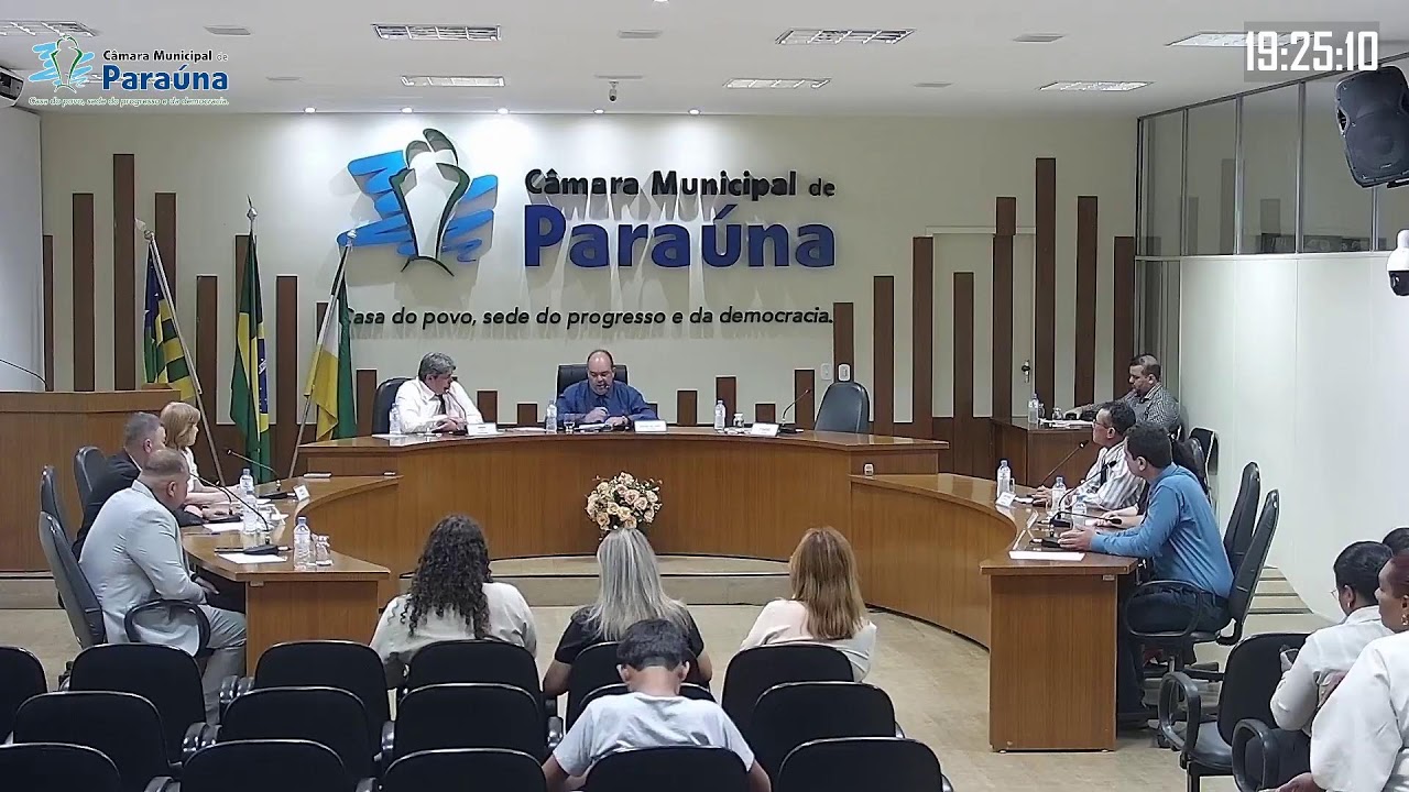 Transmissão ao vivo de Câmara Municipal De Paraúna