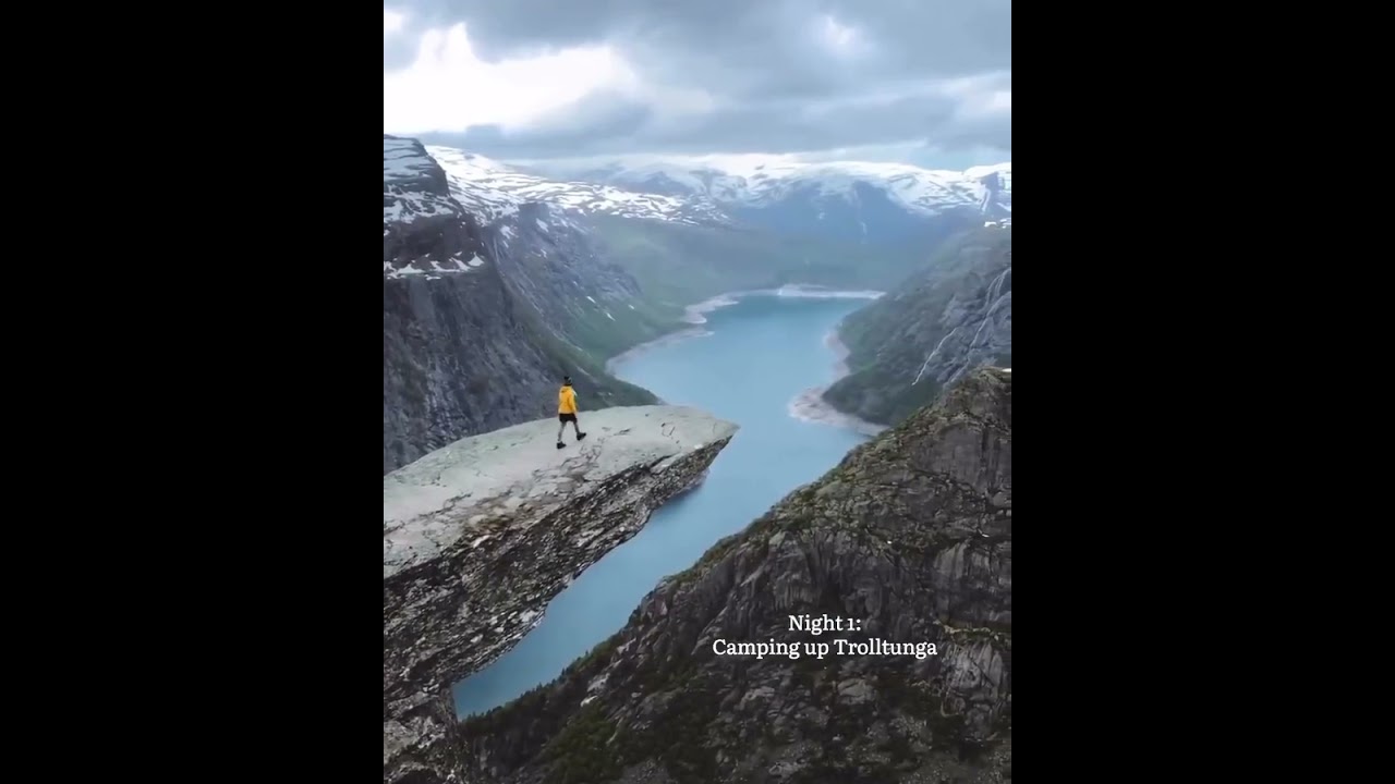 Norway breathe taking Places : Trolltuna , Odda , Bergen , Stavanger